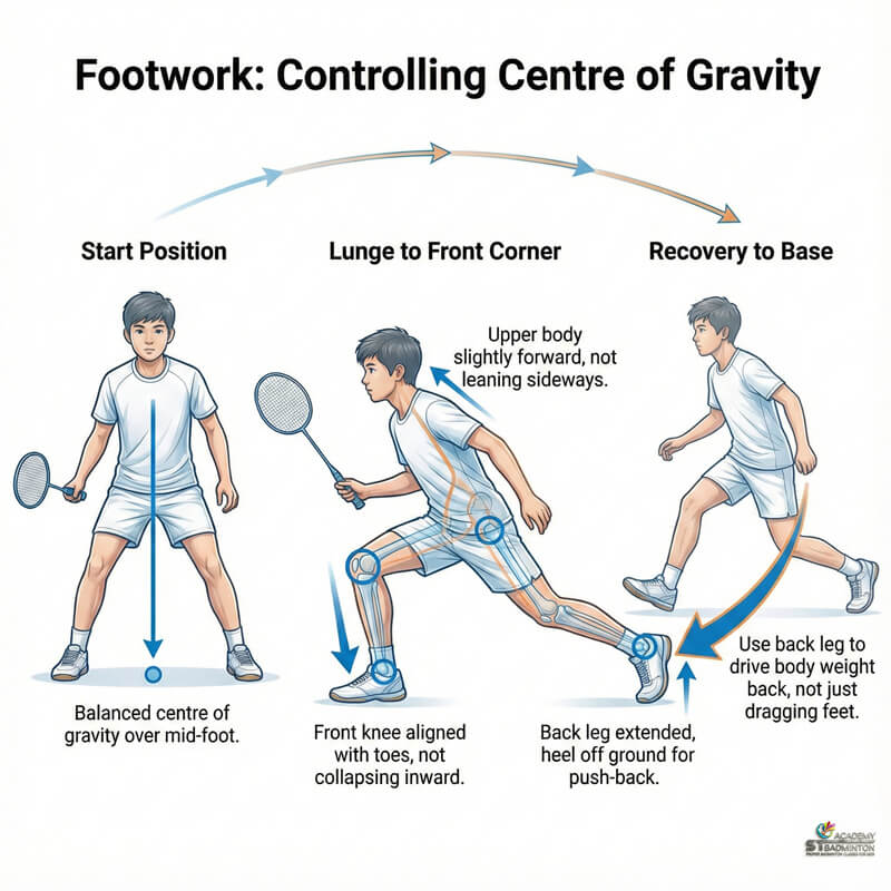 Periodic badminton skill test being conducted for a 2 in 1 small group in KL