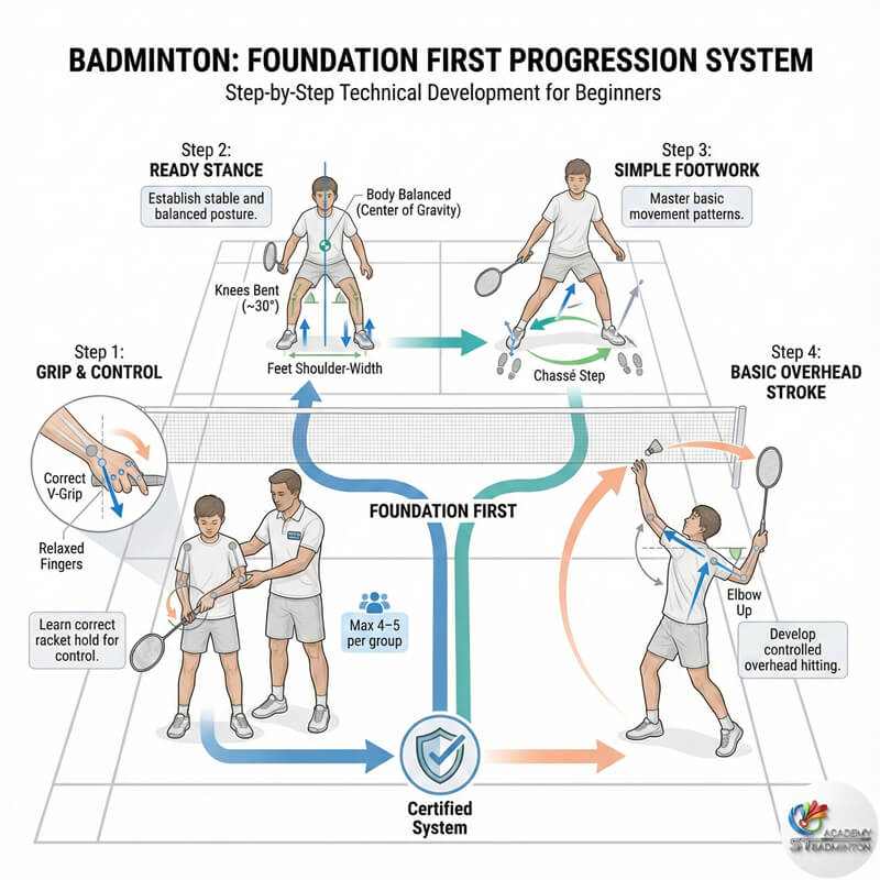 ST Badminton Academy Malaysia의 체계적인 훈련 시스템
