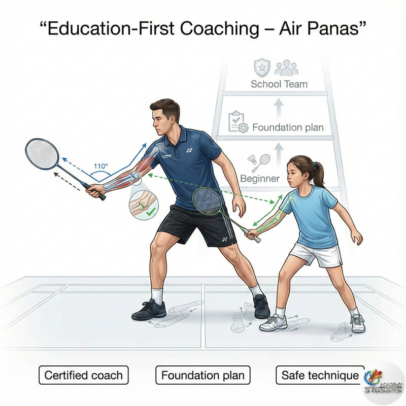 Kenapa pilih ST Badminton Academy Air Panas untuk latihan badminton kanak-kanak