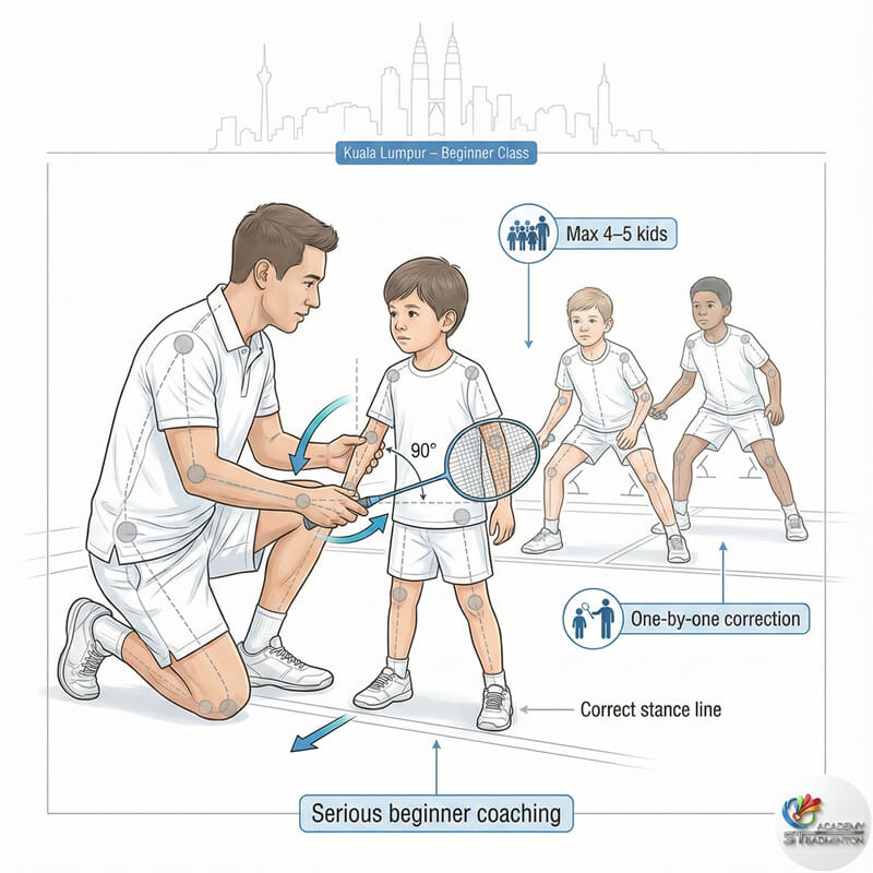 Why choose ST Badminton Academy for beginner badminton training in Kuala Lumpur