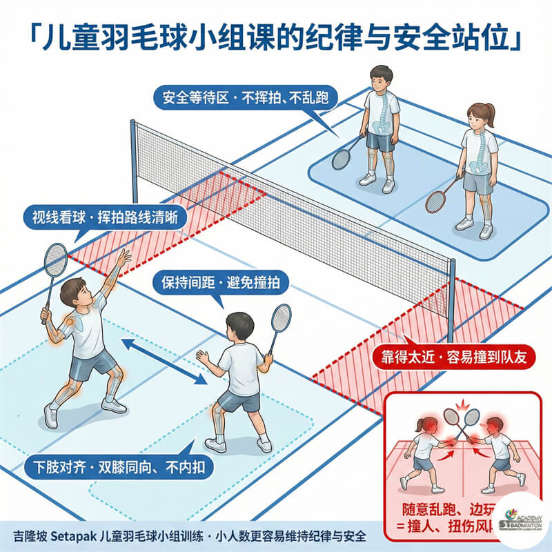吉隆坡 Setapak 安全且结构化的羽毛球小组训练环境