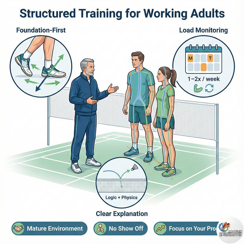 ทำไมผู้ใหญ่ถึงเลือกเรียนที่ ST Badminton Academy ใน Petaling Jaya และ Selangor