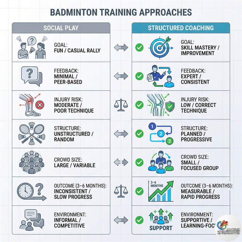 ST Badminton Academy プチョン校が大人に選ばれる理由 - 認定コーチによる指導