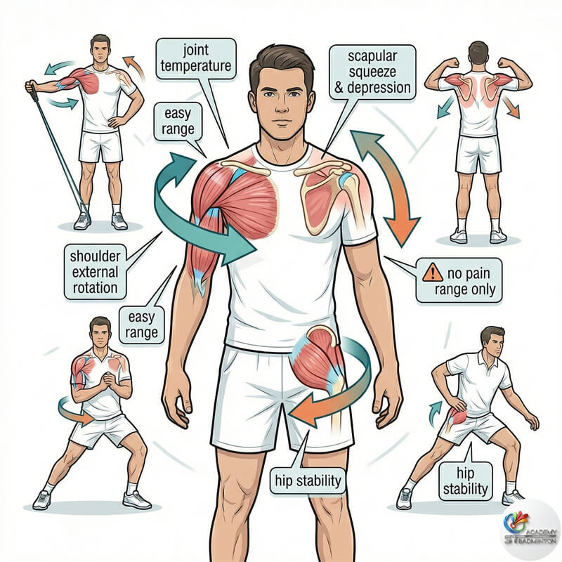 세타팍 성인 배드민턴 수업 – 코치의 1:1 자세 교정