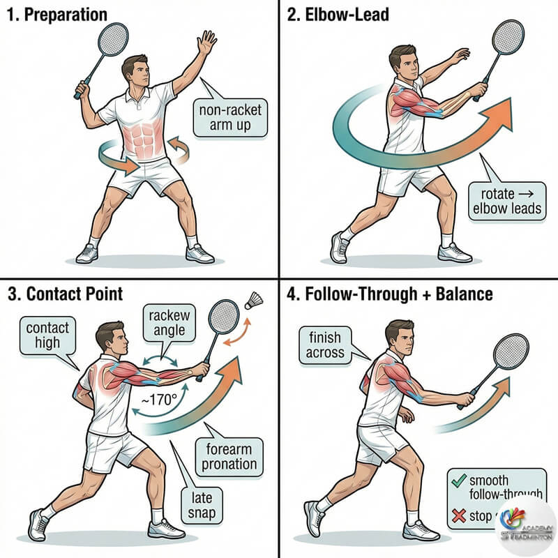세타팍 성인 배드민턴 코칭 – 소셜 게임을 위한 풋워크 개선