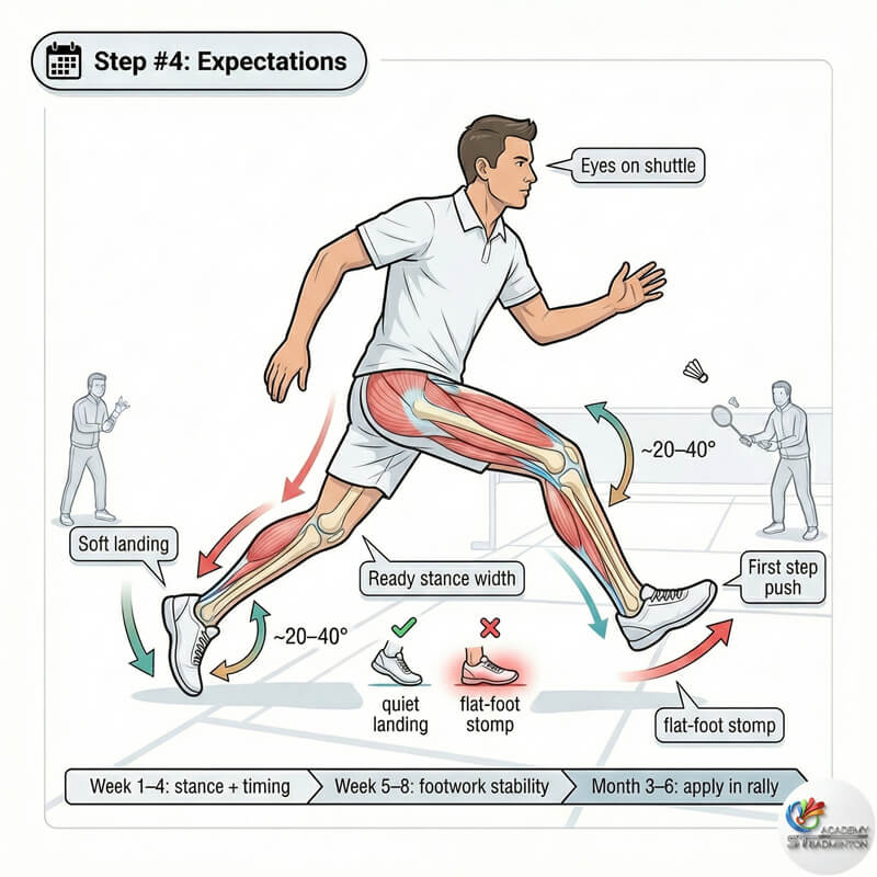 세타팍 성인 중급 배드민턴 훈련 – 실력 향상을 위한 현실적인 기간