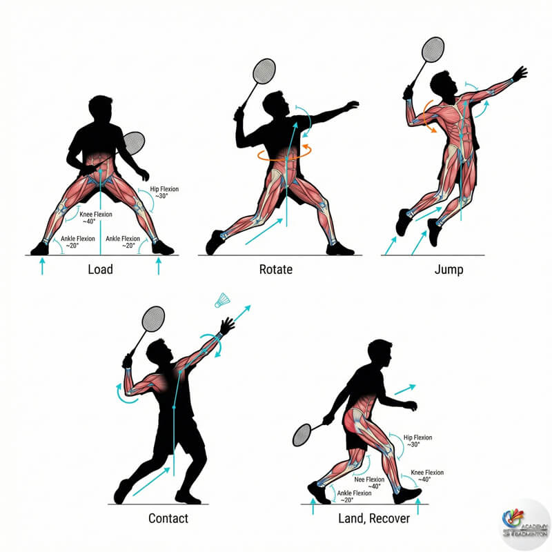 孩子在吉隆坡 Setapak 学校假期羽毛球集训中练习正确的步法