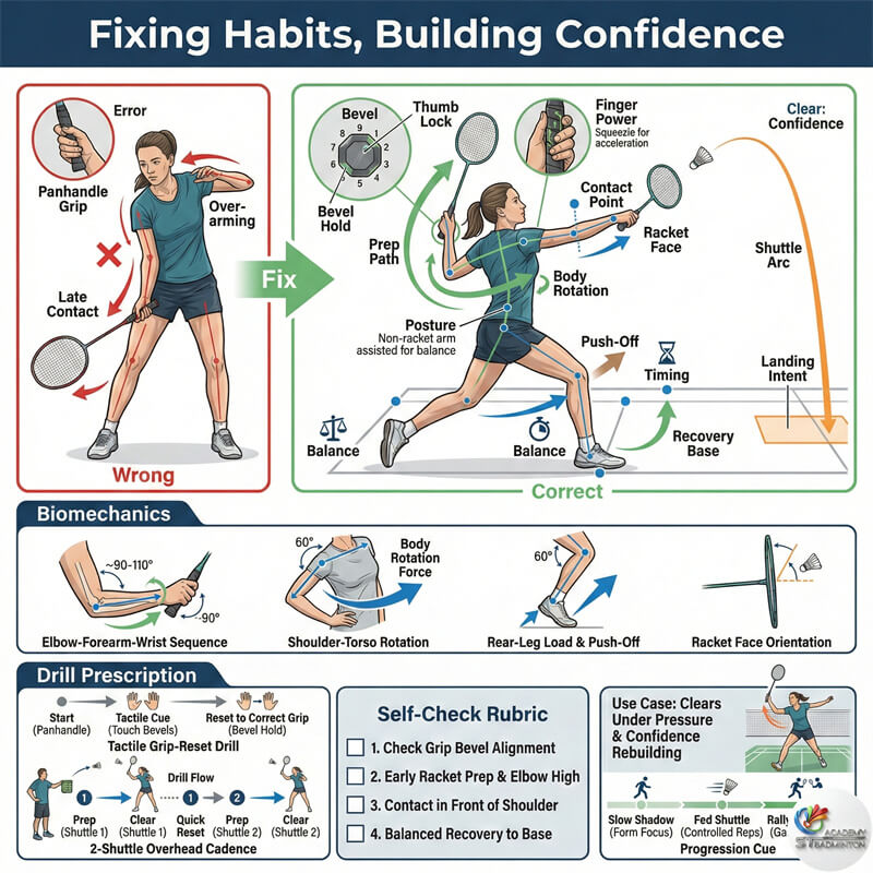 Pelatihan bulutangkis untuk wanita pemula di Kuala Lumpur