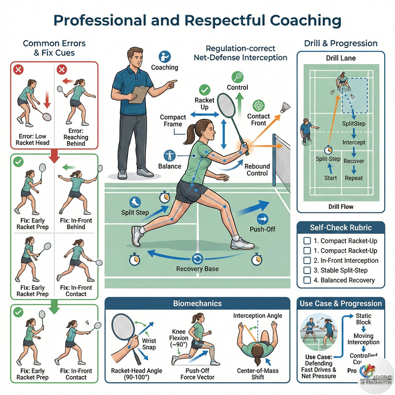 Coach Eric Chuar mengajarkan teknik bulutangkis di Setapak