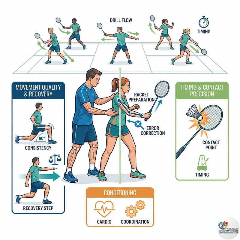 HLV Eric Chuar dạy kỹ thuật cầu lông gần Wangsa Maju Seksyen 5