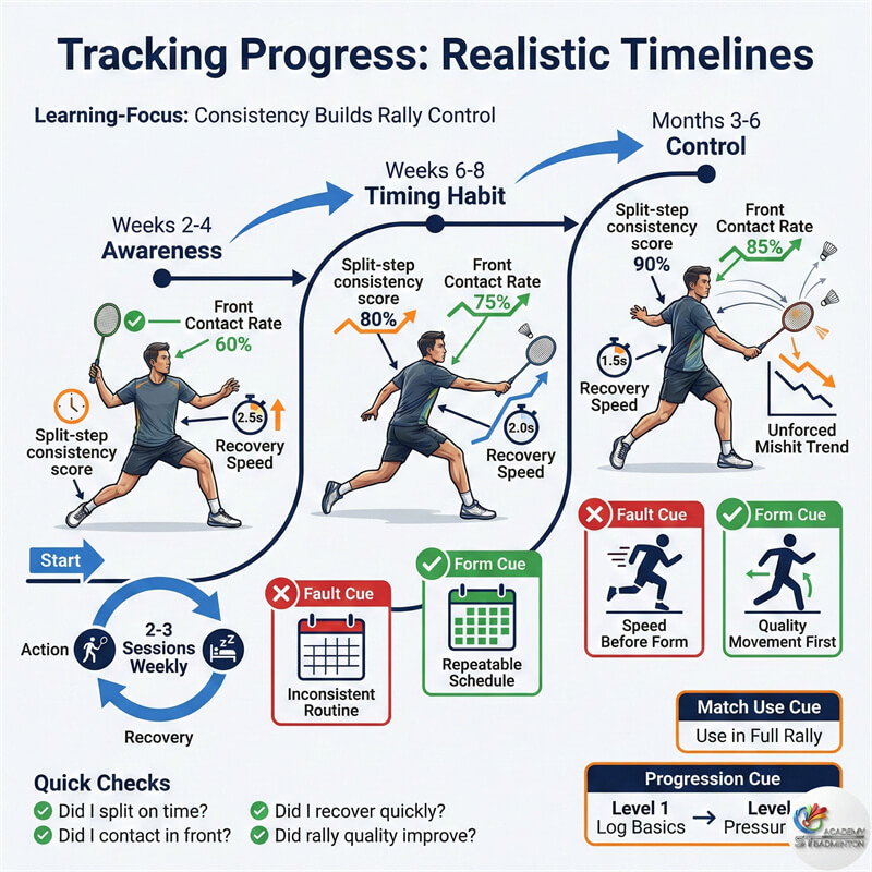 Coach Eric teaching the 7030 rule of footwork to students