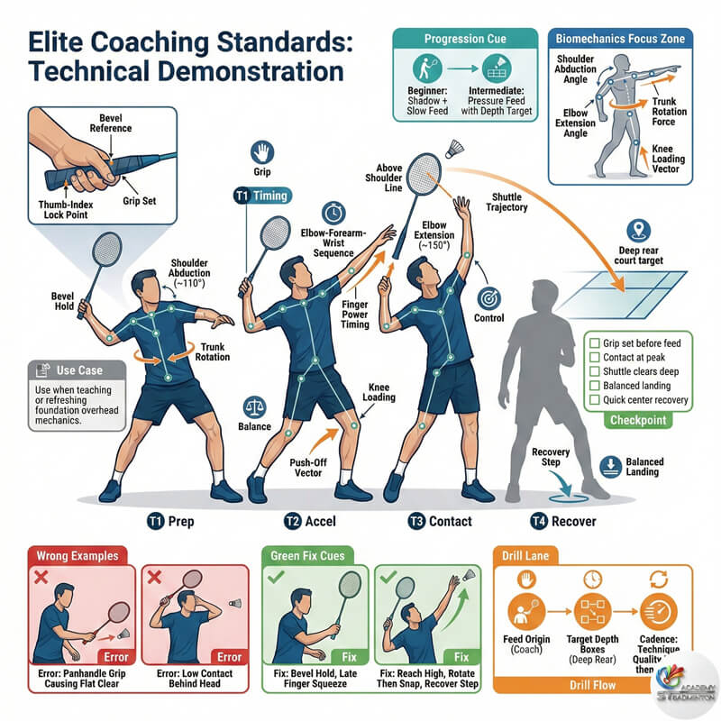 Coach demonstrating technique instead of just feeding in Selayang