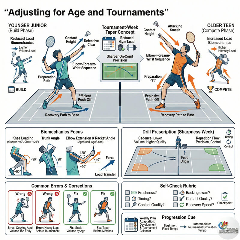 Coach discussing weekly training plan with advanced junior player in Setapak