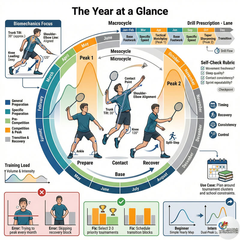 Junior player from Setapak preparing for tournament peak with structured badminton training program