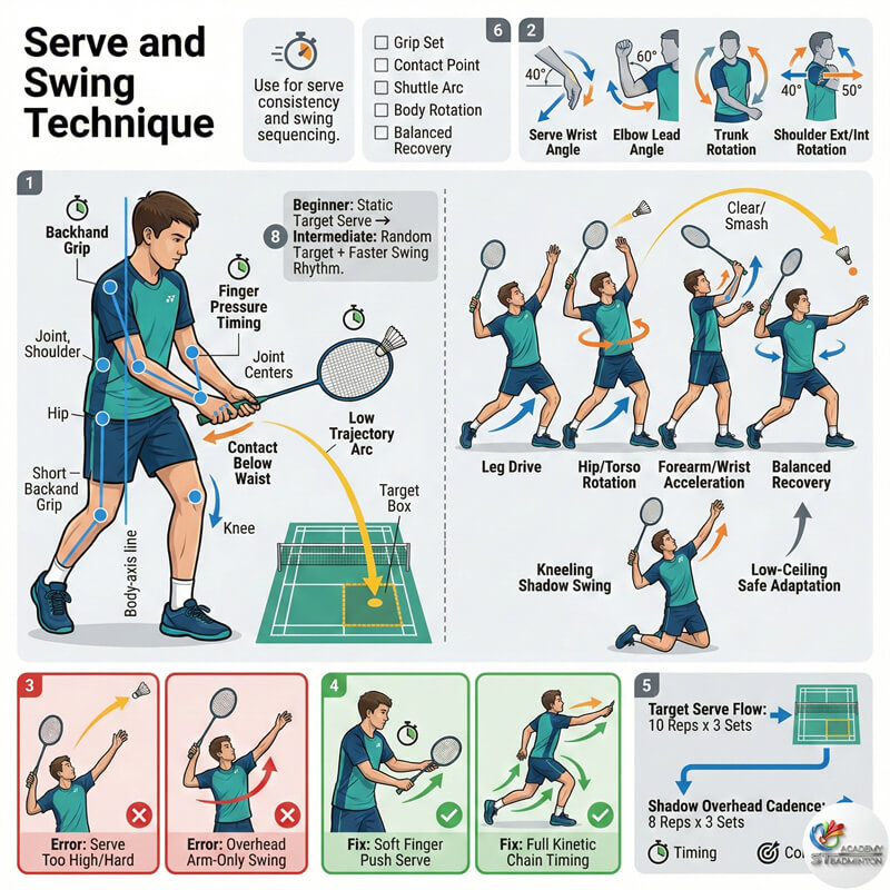 Junior player practicing short serve into a box at home in Petaling Jaya