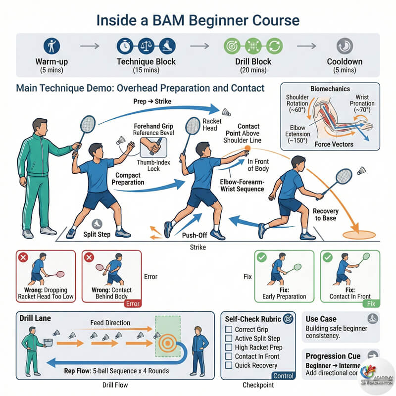Junior players from Setapak and Wangsa Maju learning basics with a certified coach in Kuala Lumpur