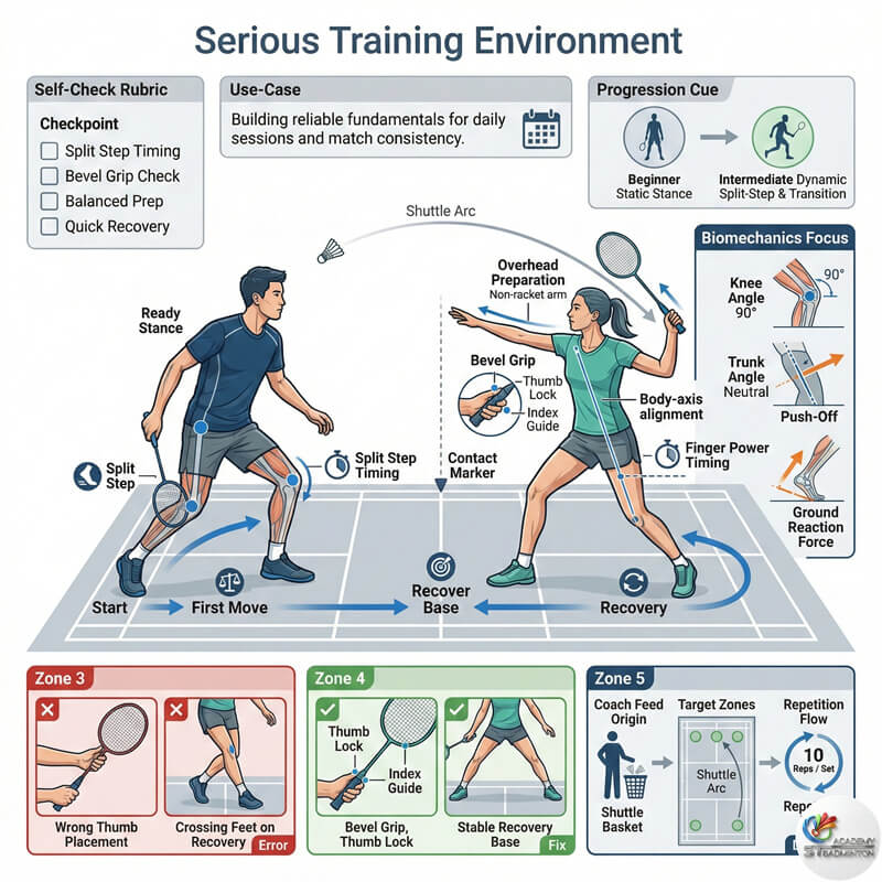 Junior players from Setapak and Wangsa Maju training seriously at ST Badminton Academy in Kuala Lumpur