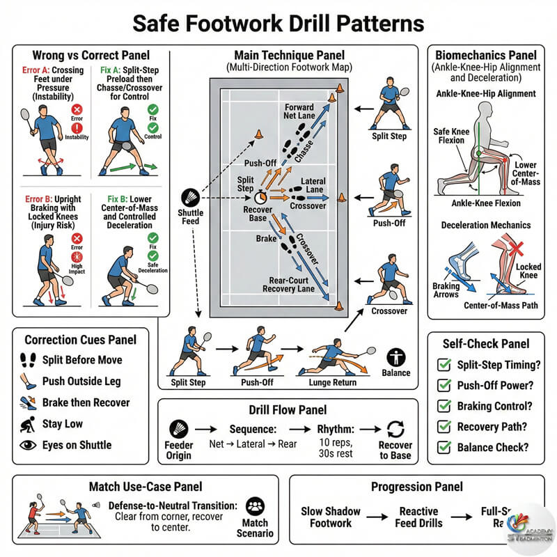 甲洞兒童羽毛球教學專注於安全步法訓練