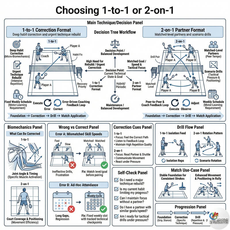 巴生谷個人羽毛球教練提供一對一技術反饋