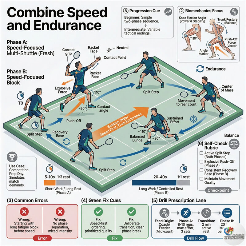 Players from Setapak and Wangsa Maju doing endurance-style multi shuttle training