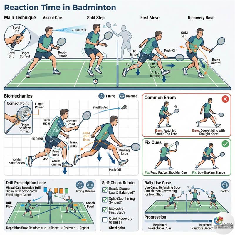 Reaction-based agility training for badminton players near Cheras and Kepong