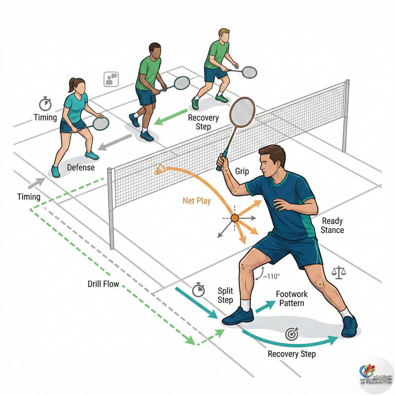 吉隆坡办公室团队的小组羽毛球辅导