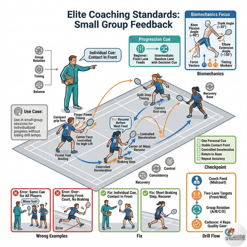Small group training with individual feedback in Setapak