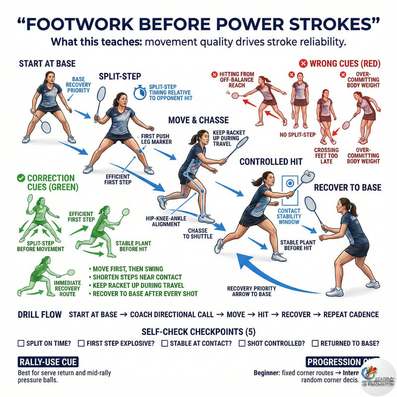 Structured adult women badminton training in Klang for working professionals