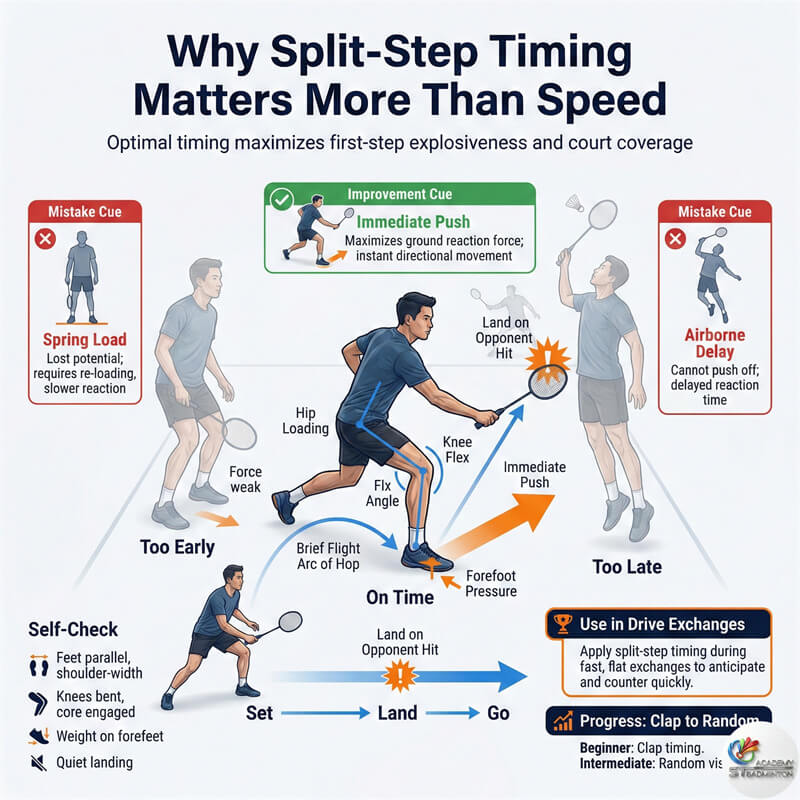 Student practicing wide stance stability for faster lateral movement