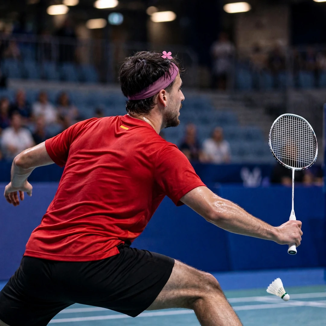 Alvaro Leal stretched in a forehand lunge during the Türkiye International Championships final in Ankara (AI-generated) Alvaro Leal stretched in a forehand lunge during the Türkiye International Championships final in Ankara (AI-generated)