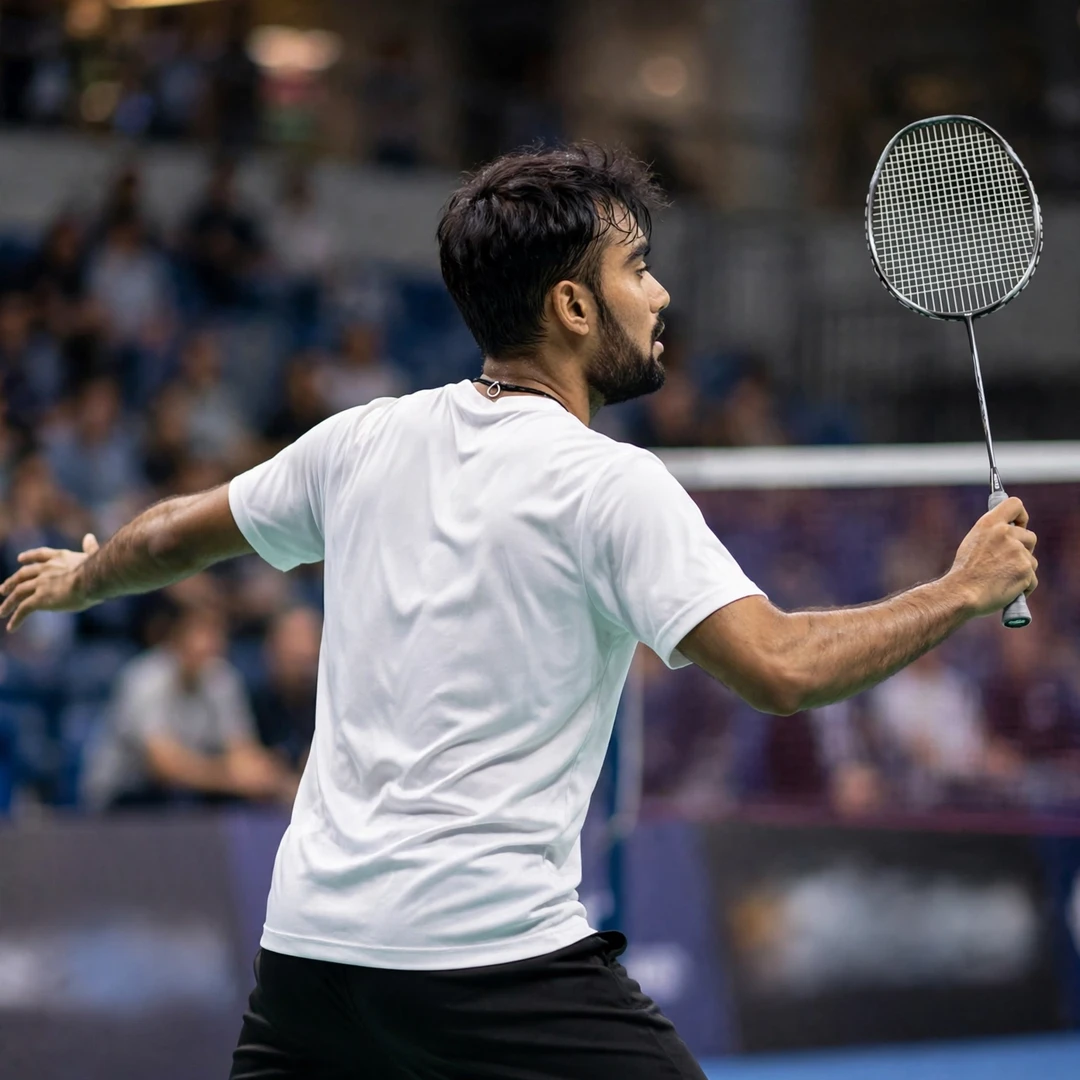 Bharat Raghav celebrating his semi-final run at the Vietnam International Series 2026 (AI-generated) Bharat Raghav celebrating his semi-final run at the Vietnam International Series 2026 (AI-generated)