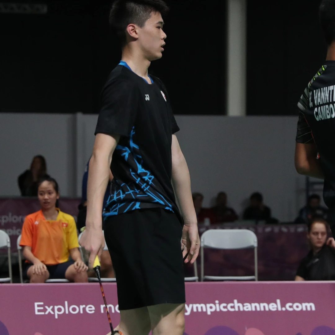Brian Yang Youth Olympics 2018 Brian Yang during the mixed team final at the 2018 Summer Youth Olympics in Buenos Aires