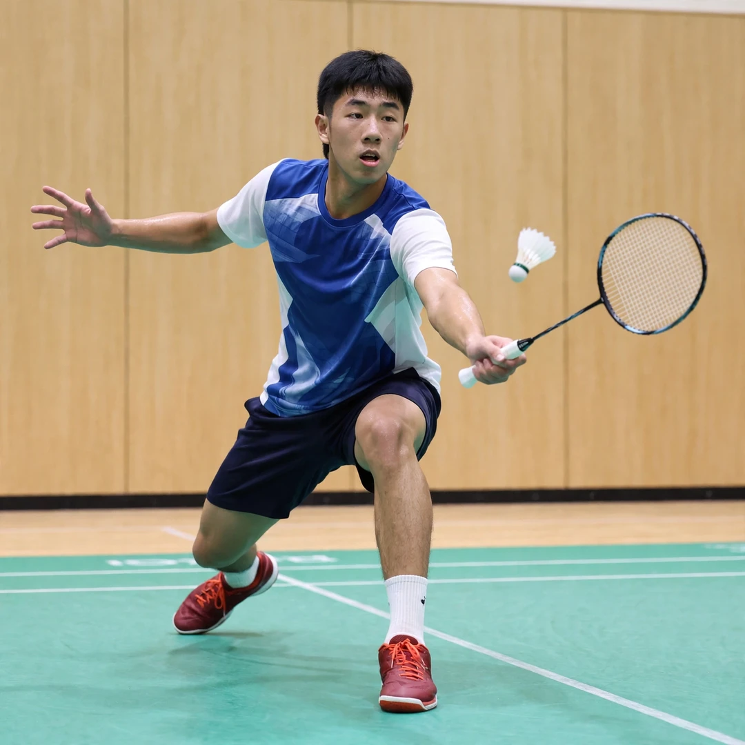 Cheng Ju-Sheng celebrating his gold medal at the ISF Gymnasiade in Bahrain (AI-generated) Cheng Ju-Sheng celebrating his gold medal at the ISF Gymnasiade in Bahrain (AI-generated)