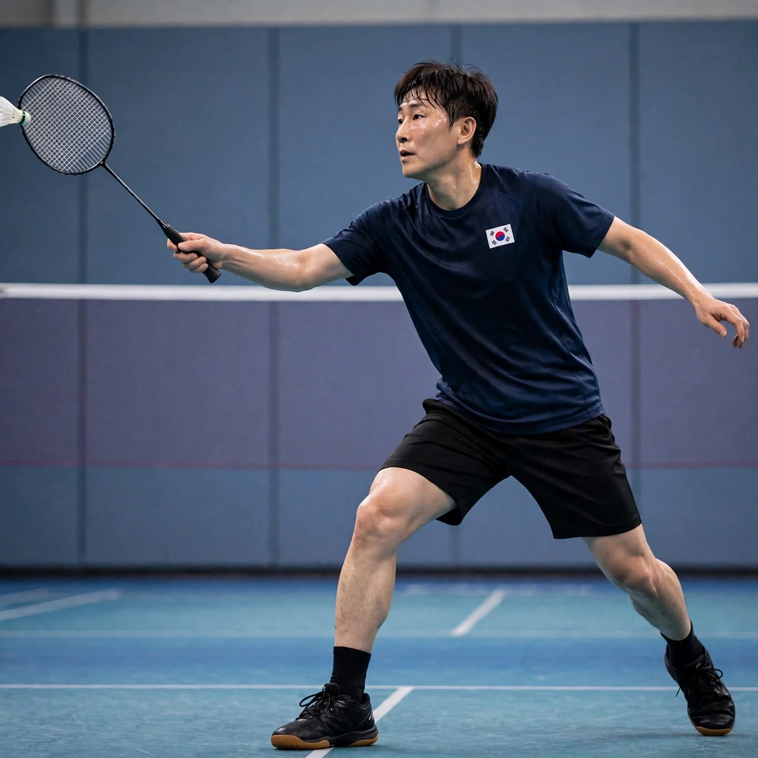 Cho Hyeon Woo in action at the Malaysia Super 100 (AI-generated) Cho Hyeon Woo in action at the Malaysia Super 100 (AI-generated)