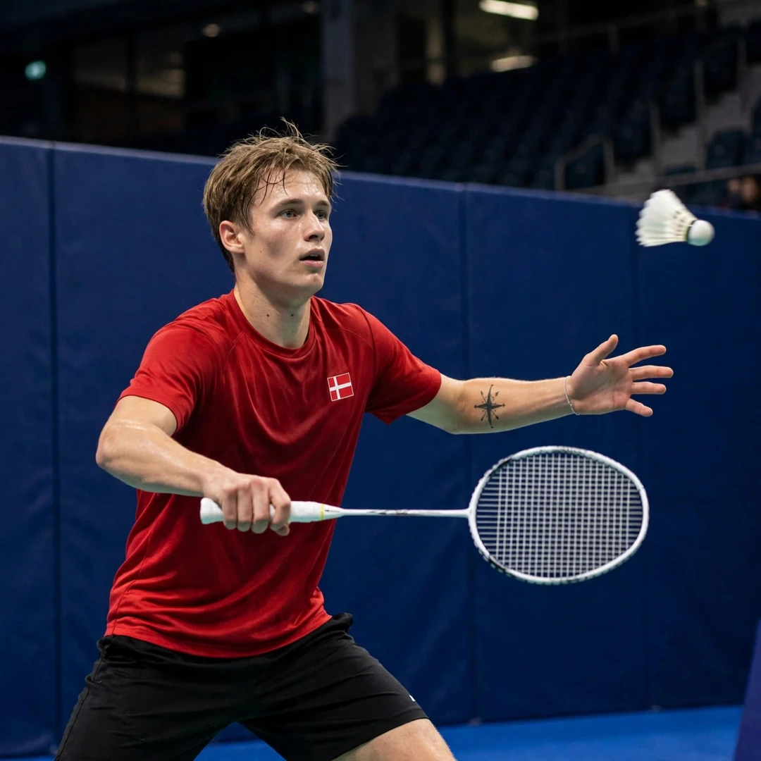 Christopher Vittoriani playing a forehand drive at the Bulgarian International 2026 in Sofia (AI-generated) Christopher Vittoriani playing a forehand drive at the Bulgarian International 2026 in Sofia (AI-generated)