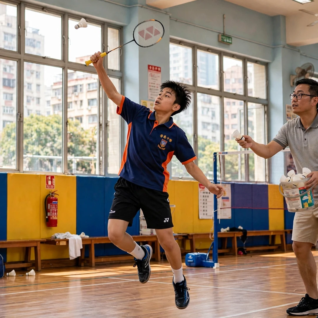 Jason Gunawan junior days training in Hong Kong A young Jason Gunawan training with his father in Hong Kong (AI-generated)