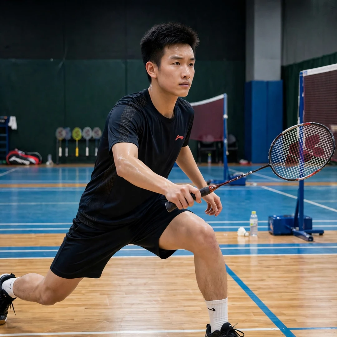 Li Shi Feng training and comeback preparation Li Shi Feng intense training session (AI-generated)