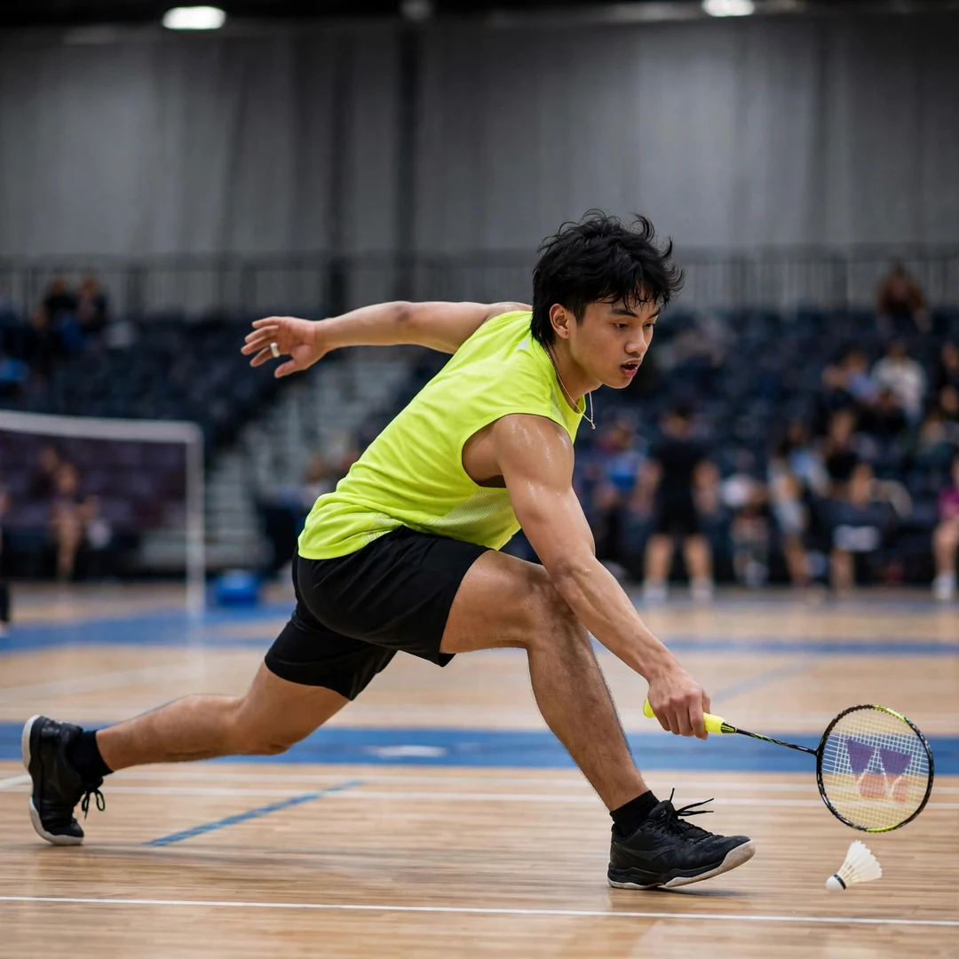 Mark Shelley Alcala Mark Shelley Alcala stretched out wide reaching for a backhand (AI-generated)