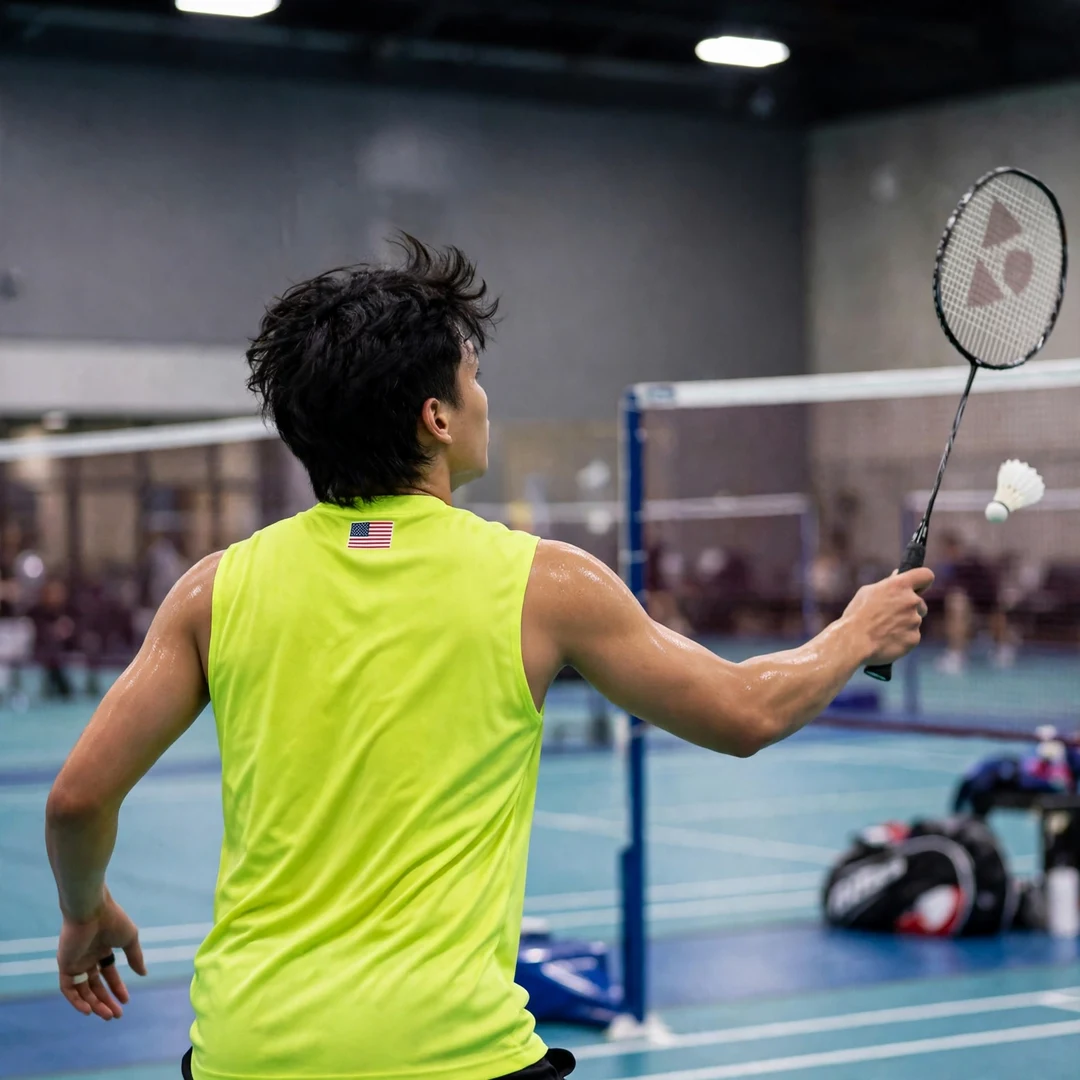 Mark Shelley Alcala Mark Shelley Alcala playing a forehand drive from the back of the court (AI-generated)