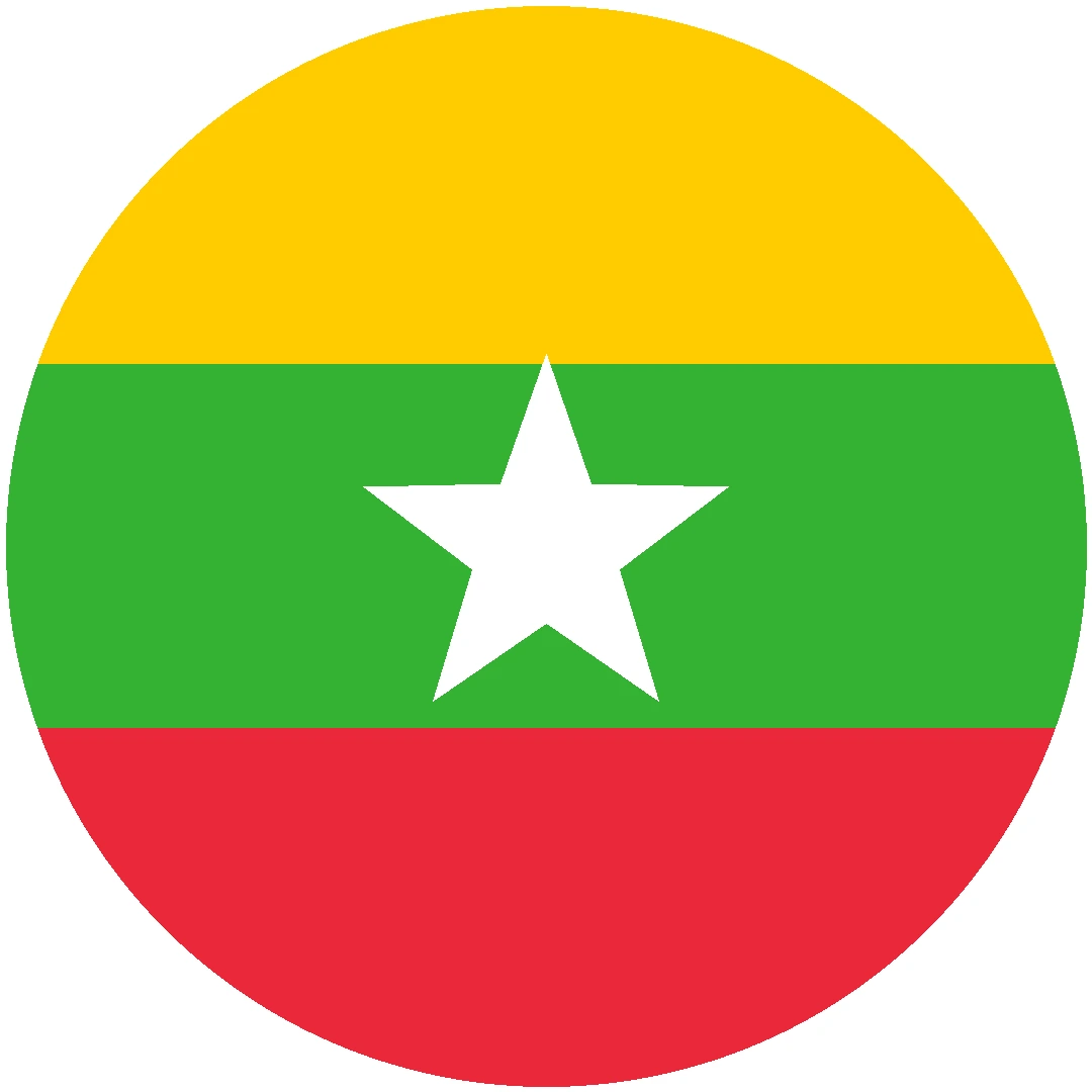 Myanmar flag Myanmar flag