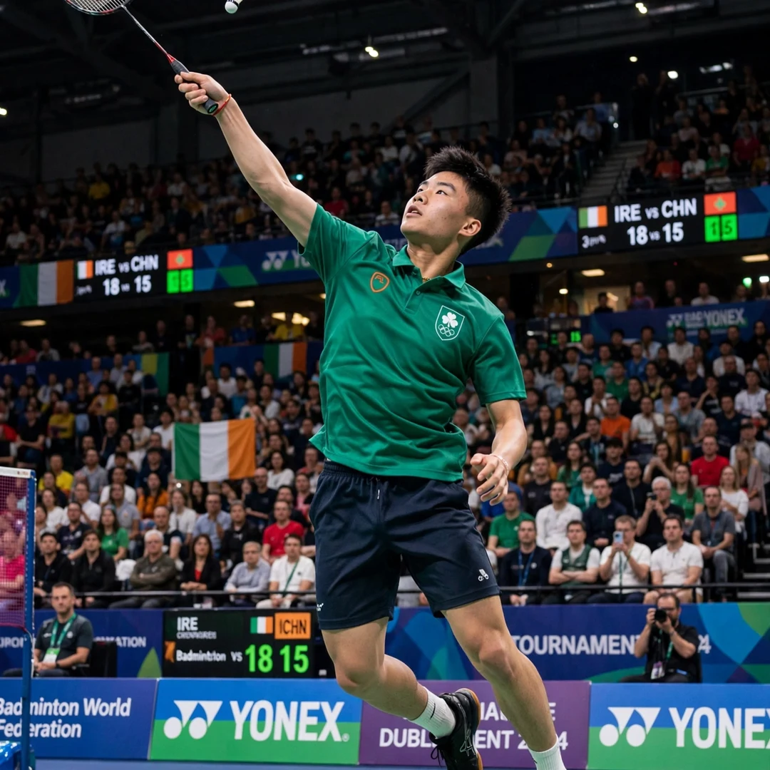 Nhat Nguyen attacking playing style Nhat Nguyen unleashing a jump smash (AI-generated)