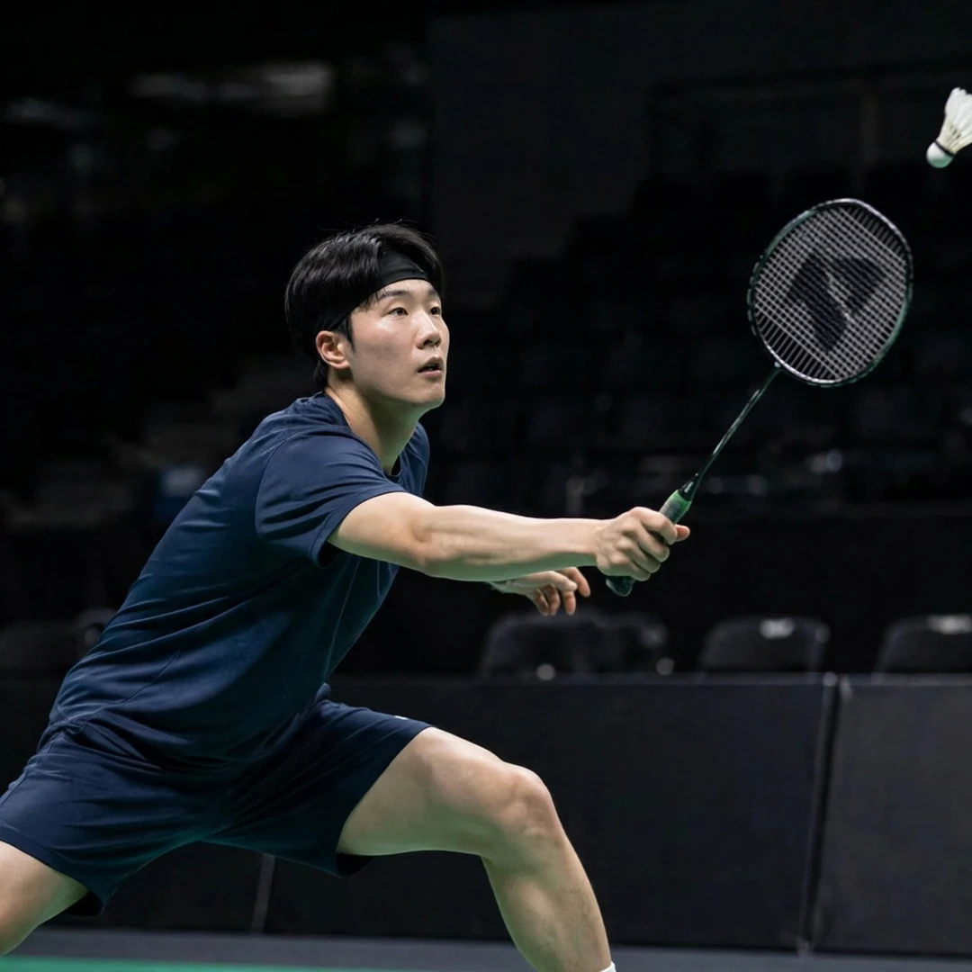 Park Sang Yong Park Sang Yong in a low wide defensive stance (AI-generated)