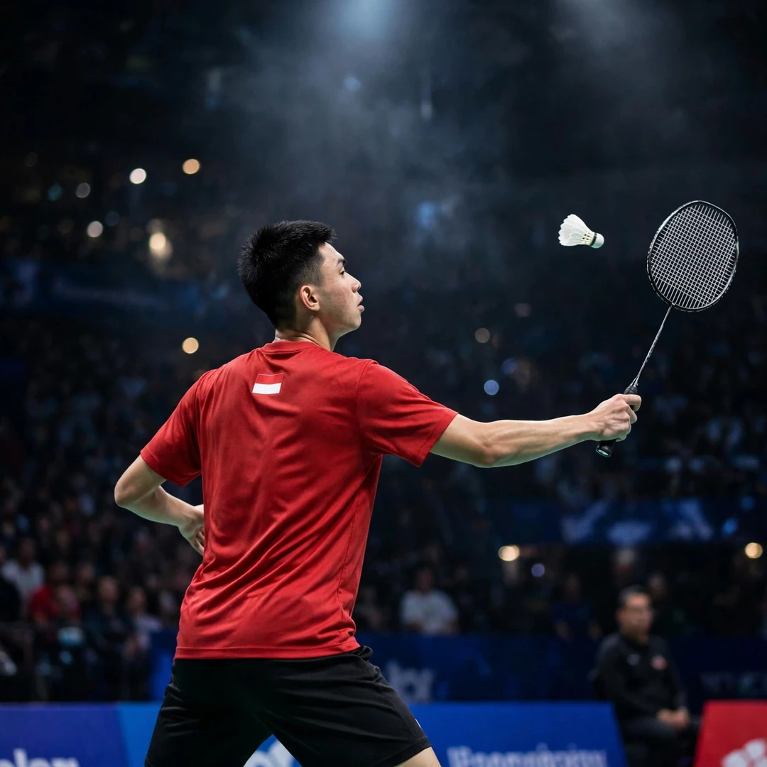 Richie Duta Richardo Malaysia Super 100 Richie Duta Richardo during his semi-final run at the 2026 Malaysia Super 100 in Johor Bahru (AI-generated)