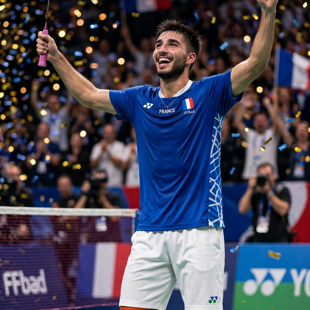 Toma Junior Popov celebrating a match victory Toma Junior Popov celebrating victory (AI-generated)