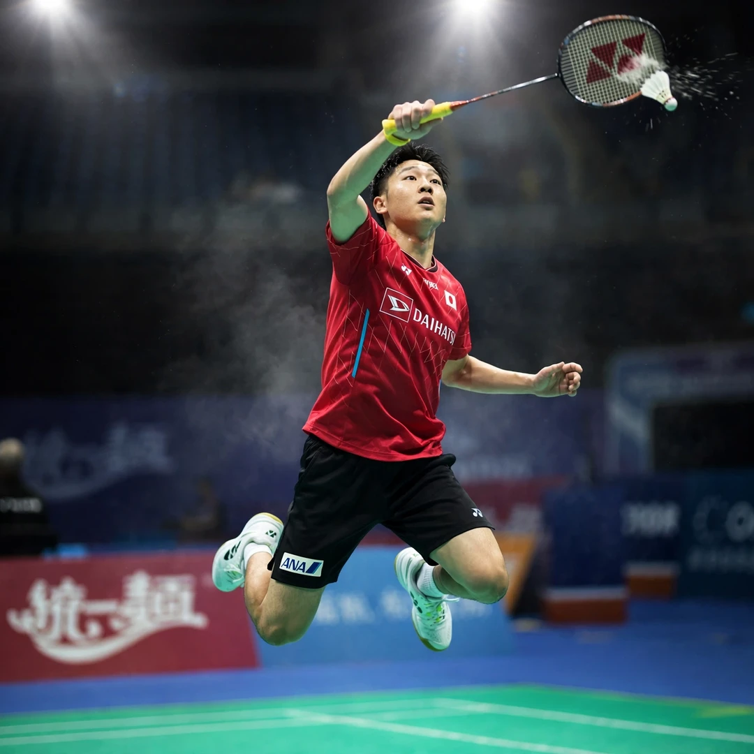 Yudai Okimoto explosive attacking playing style Yudai Okimoto jump smash and speed attacking style (AI-generated)